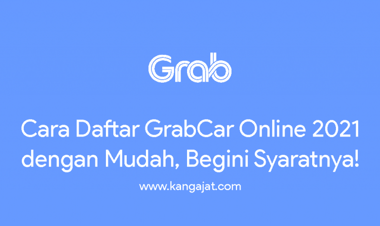 cara daftar grabcar online 2021