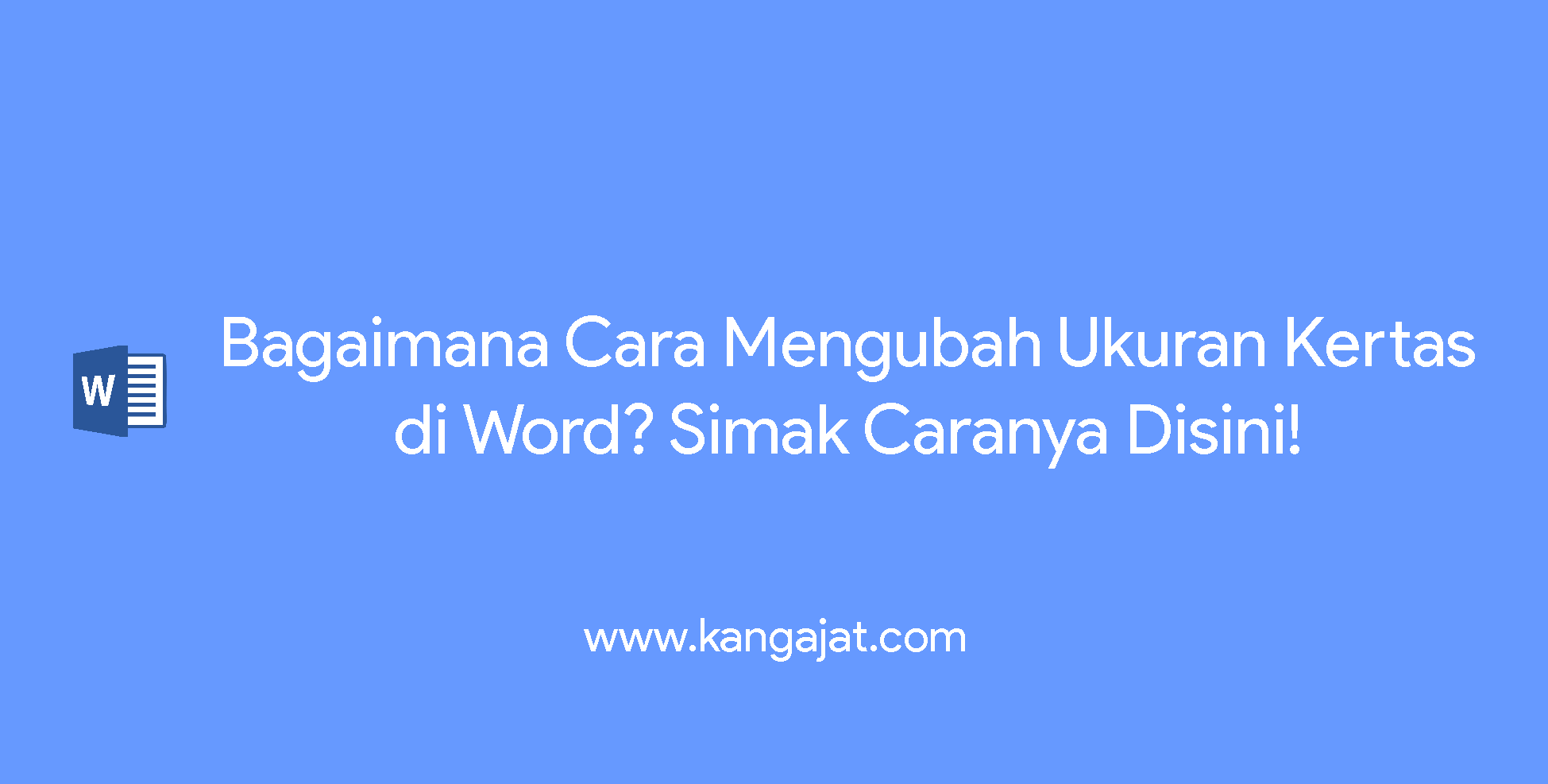 bagaimana cara mengubah ukuran kertas